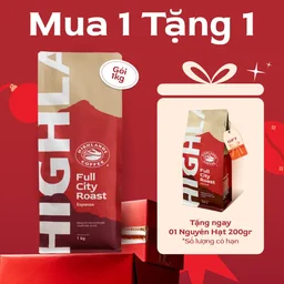 Mua 1 Tặng 1 cafe hạt