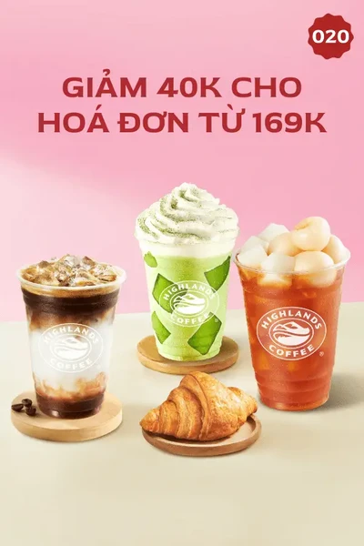 Voucher Highlands Coffee